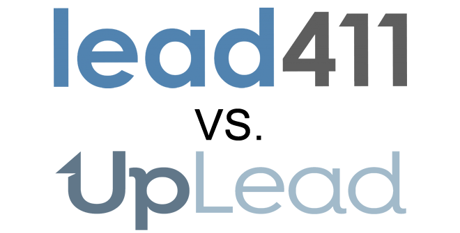 uplead vs lead411 Uplead Competitor